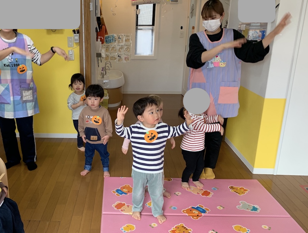 ハロウィンの様子