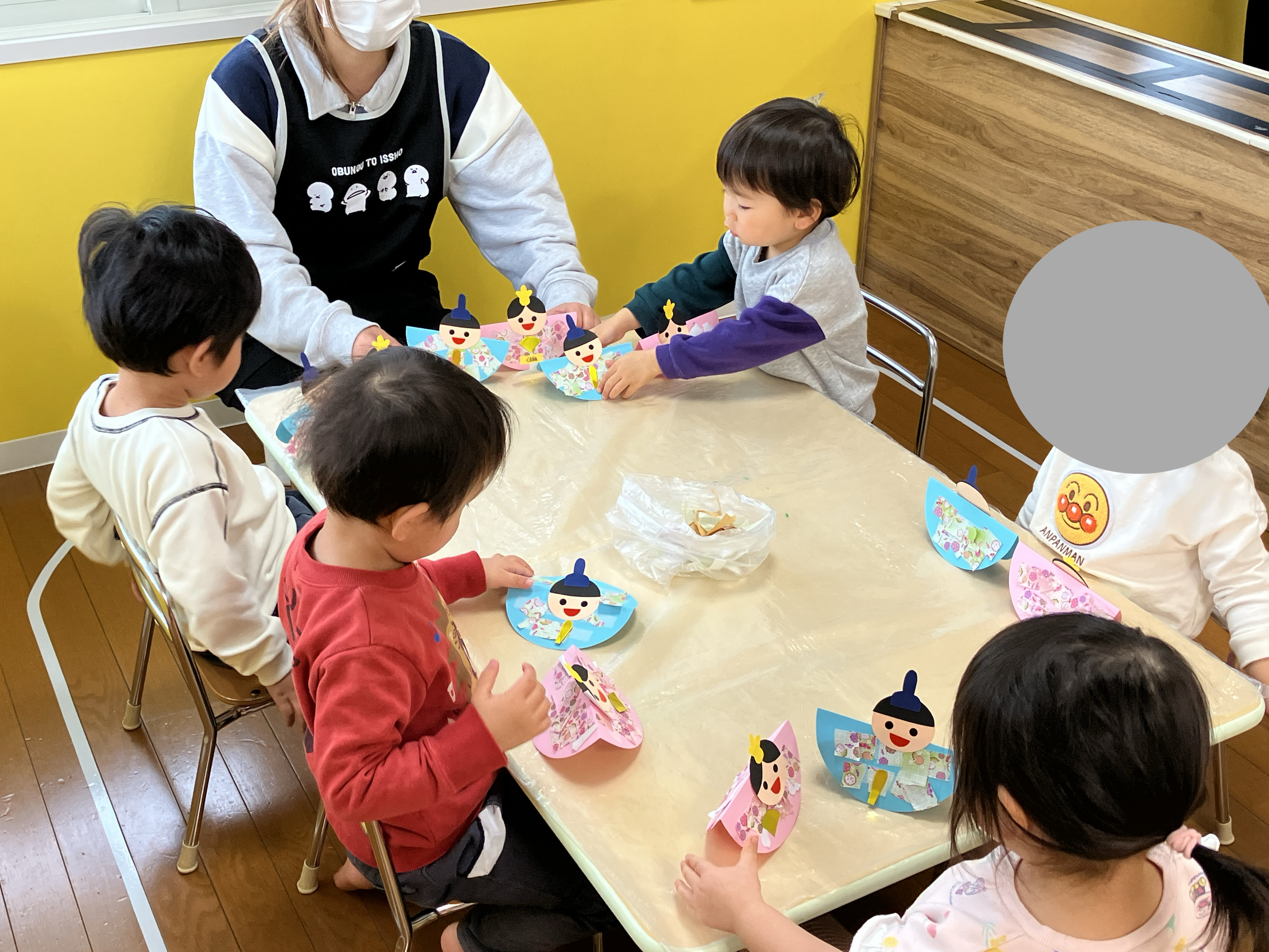 ひなまつりの様子