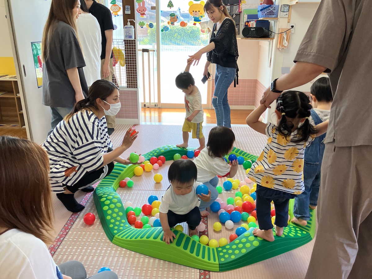 保育参観の様子