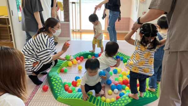 保育参観の様子